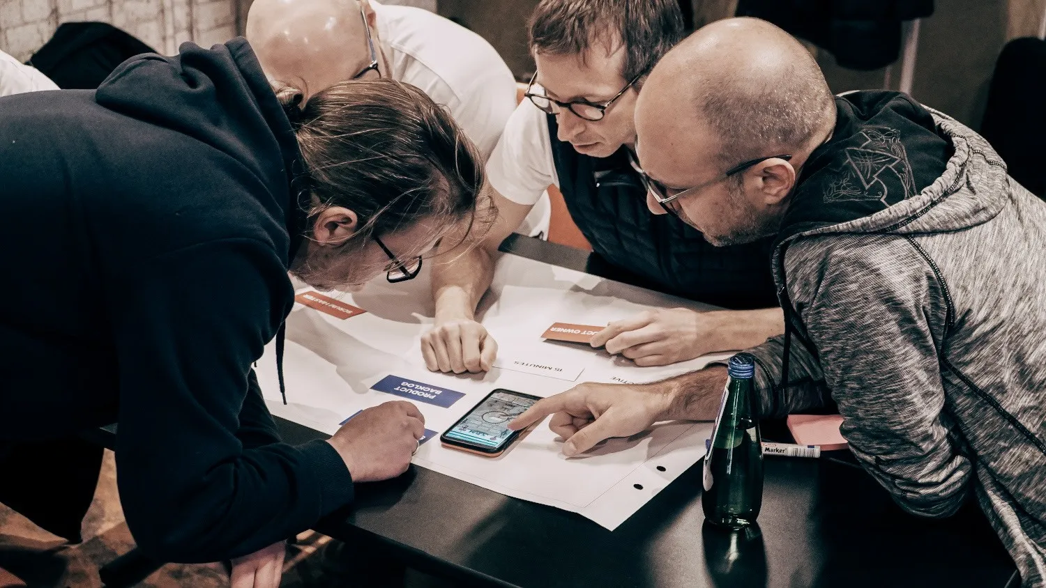 Team working together